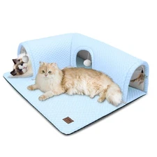 Cat Tunnel Cat Carpet Tunnel Cat Tunnels for Indoor Cats Cat Tunnel Rug Detac...