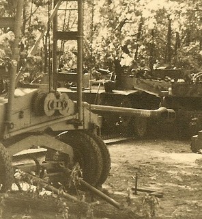 RARE! German Pzkw.VI TIGER Panzer Tank Undergoing Field Maintenance in Woods
