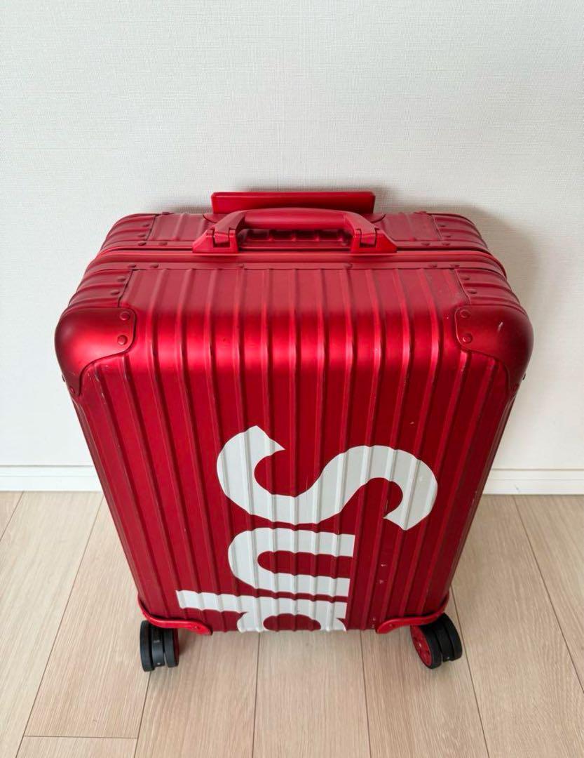 Supreme RIMOWA Topas Multiwheel aluminum 45L Suitacase | eBay