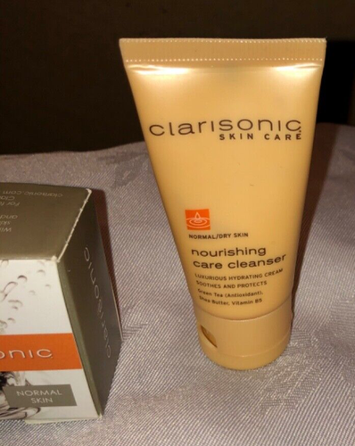 2 Clarisonic Cleansers Nourishing Care & Gentle Hydro 1 fl. oz + Brush Head NEW - Picture 5 of 9