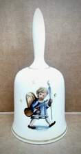 Schmid Christmas 1982 Collector Bell "Angelic Procession" by Berta Hummel, Mint