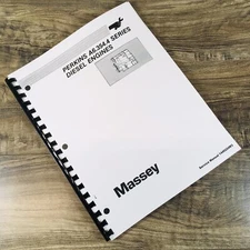 Massey Ferguson Perkins T6.3544, 6.3544 6.3724 Diesel Engine Service Manual