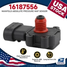 Manifold Absolute Pressure Sensor For Buick Cadillac Chevrolet GMC Hummer Black