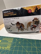 Vibrant Life Pet Halloween Cow Costume New - Size S