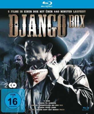 Django Box - 5 Filme  Blu-ray/NEU/OVP