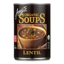 Amy's Organic Lentil Soups 14.5 oz ( Pack of 2 )~Exp 4/2026