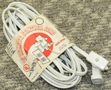 Vintage NOS GEM Electric USA Made 15' Remote Control Cord 8716 Light Lamp