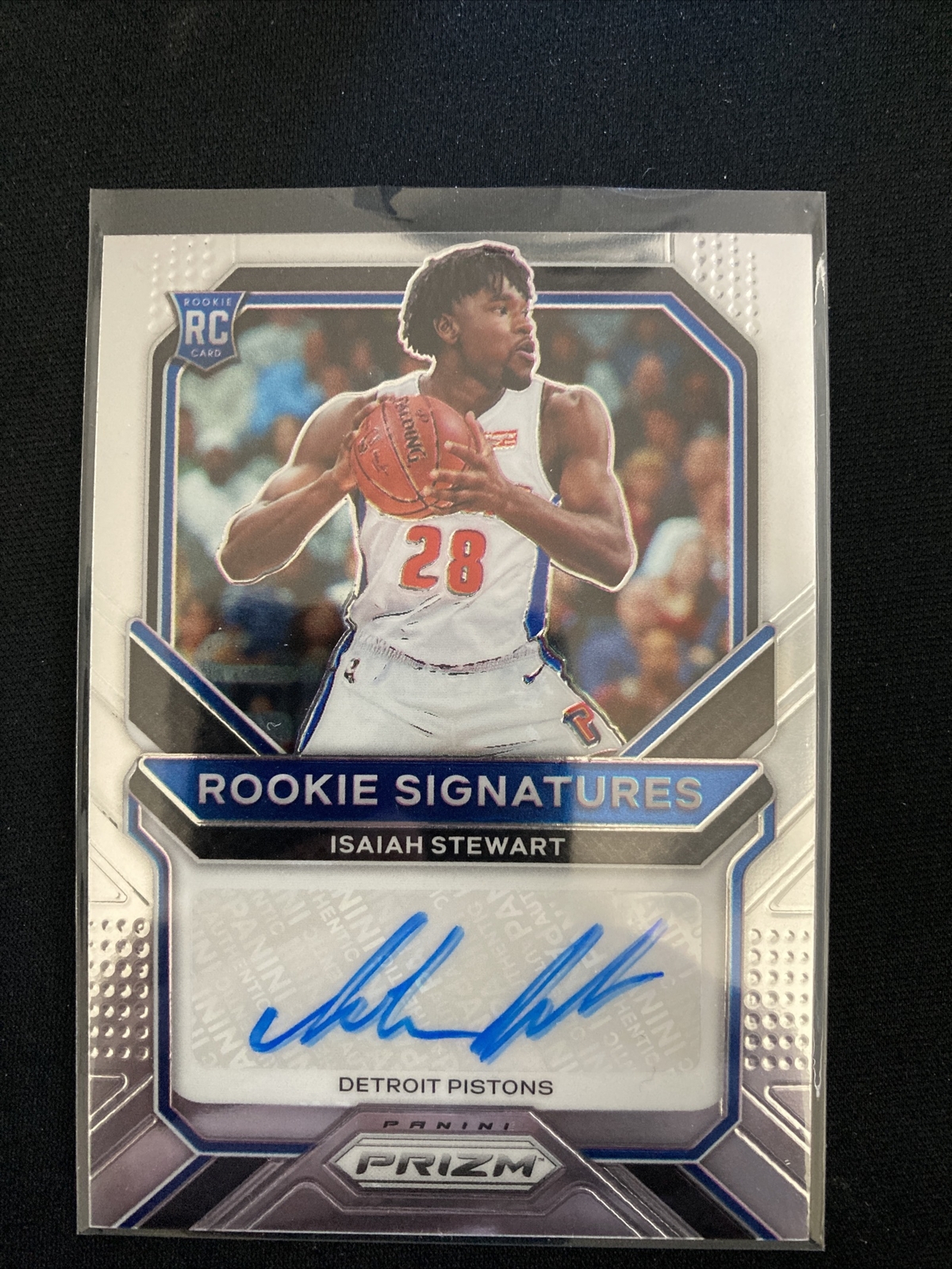 2020-21 Panini Prizm Rookie Signatures Autograph Auto Isaiah Stewart RC
