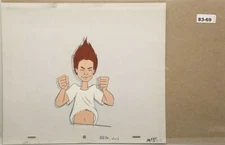 Back To The Future Original Production Drawing And Cel 83-69 Used Cond.