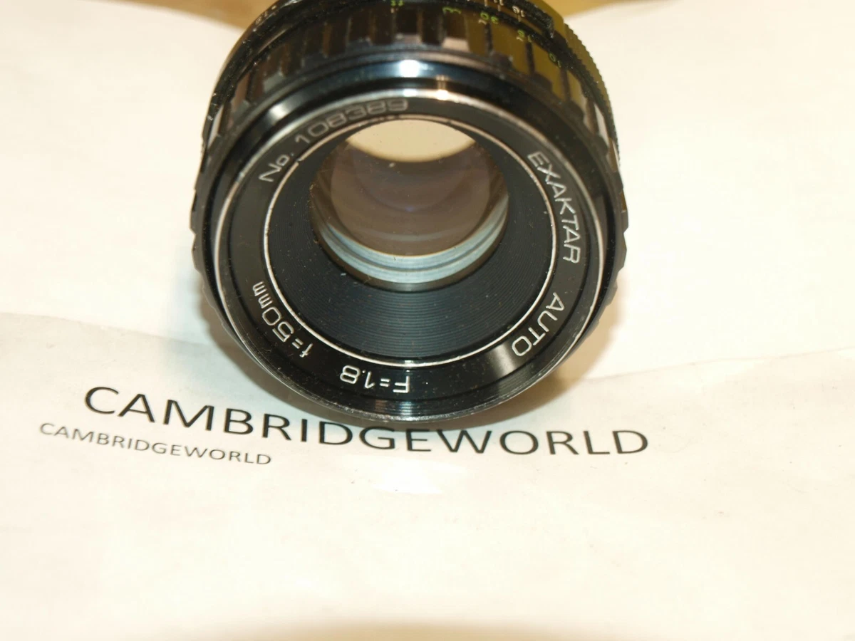 Exakta 50mm Focal Camera Lenses for sale | eBay