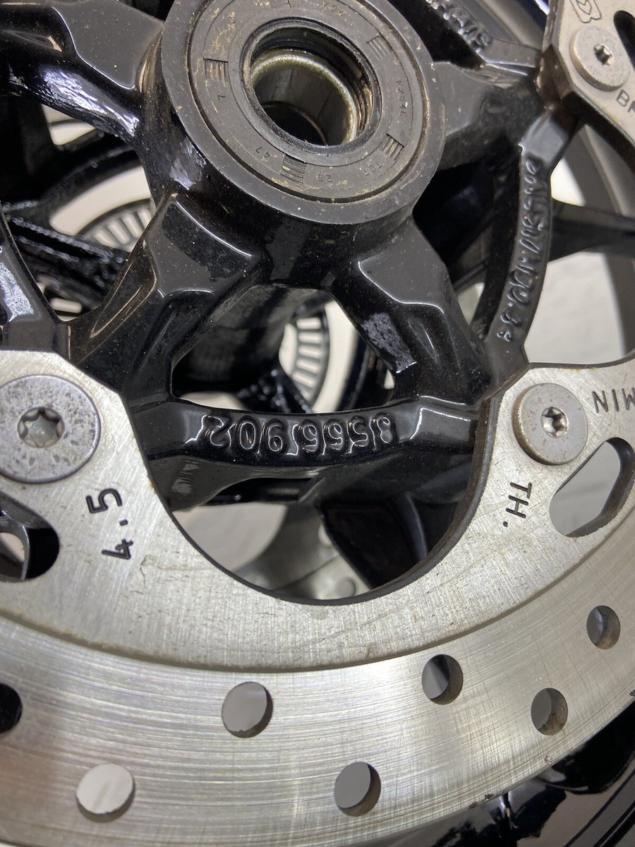 BMW C400X C400GT K09 2021 FRONT WHEEL RIM & BRAKE DISCS PAIR  