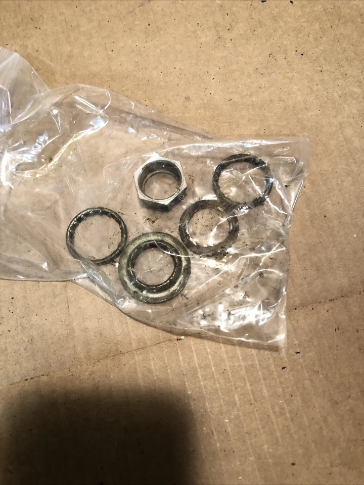 "Rara horquilla Springer de colección Monark Firestone pieza de bicicleta de vacaciones - neumáticos de 26""" Foto 4 de 4