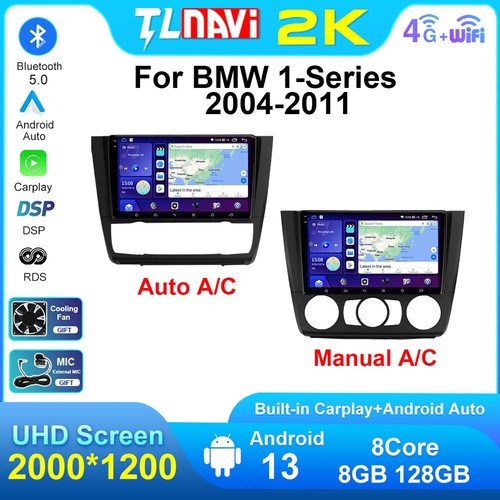 For BMW 1 Series E81 E82 87 88 2004-2011 Car Stereo Radio Multimedia GPS Player - Picture 1 of 40