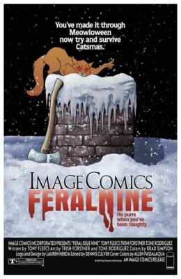   FERAL #9 CVR B TONY FLEECS & TRISH FORSTNER HOMAGE VARIANT *1/15/25 PRESALE