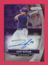 2020 Panini Prizm Josh Naylor Game Ball Graphs #16 San Diego Padres