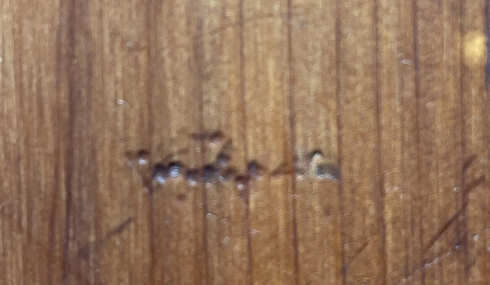 "Placa de madera vintage primitiva para decoración de pared Kennett FIRMADA 8"" pulgadas" Foto 2 de 4