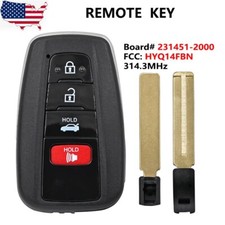 For Toyota Corolla 2020 - 2022 Keyless Smart Key Remote Fob Hyq14fbn 8990h-02030 For Toyota Corolla 2020 - 2022 Keyless Smart Key Remote Fob Hyq14fbn 8990h-02030