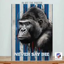 Hartlepool United Football Fan Wall Art. Size A3 (PRINT ONLY)