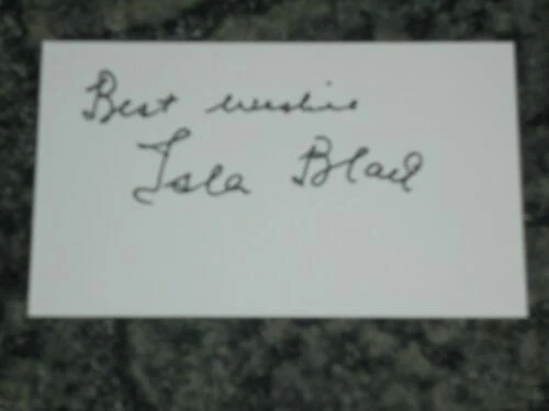 Signed Cards Science/Space Collectable Autographs