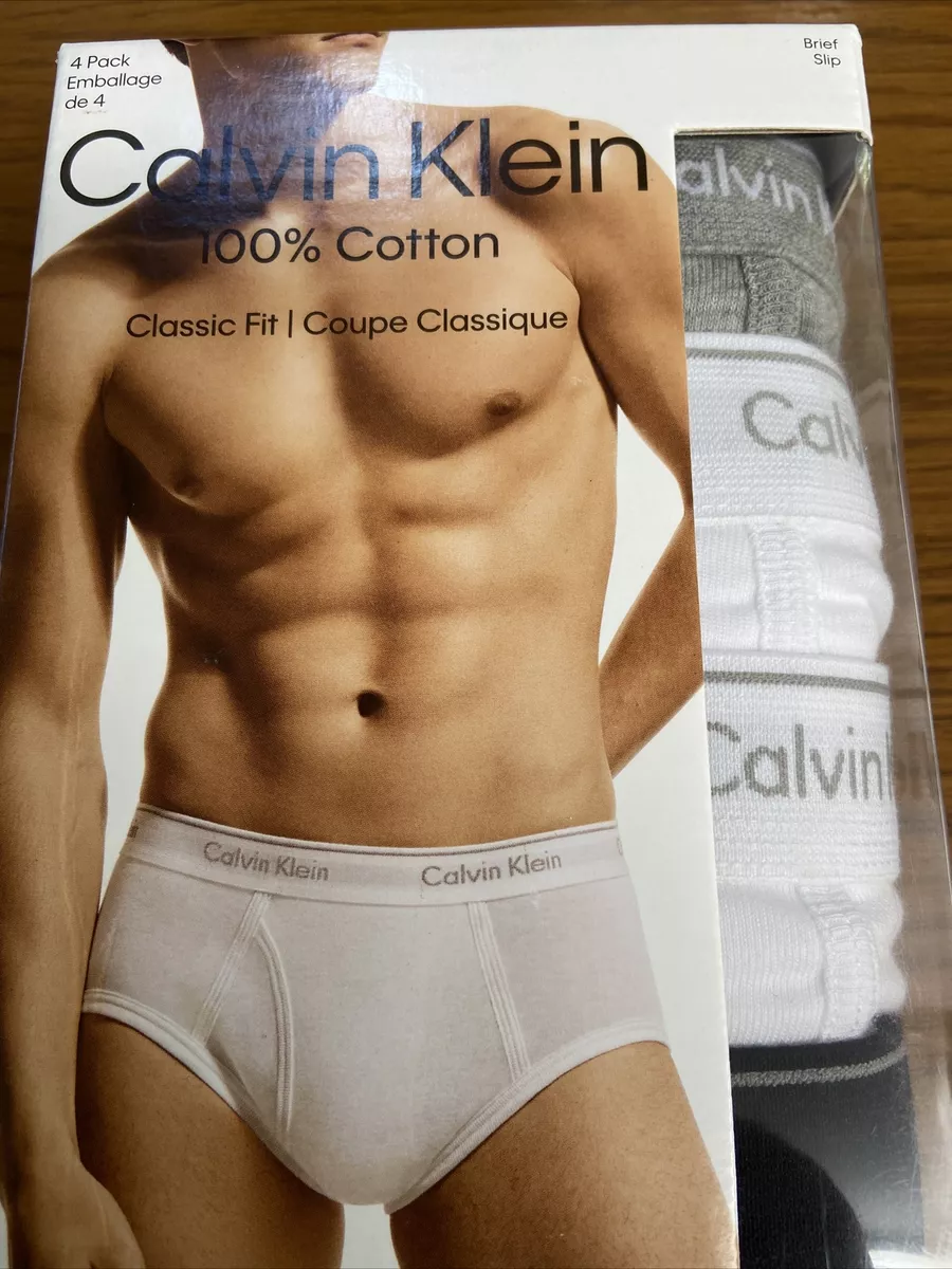 Calvin Klein Men's (XXL (4 PACK) NB4000-961 Cotton | eBay