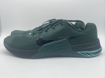 Nike Metcon 7 Green Black White Teal Men Sz 10-12 