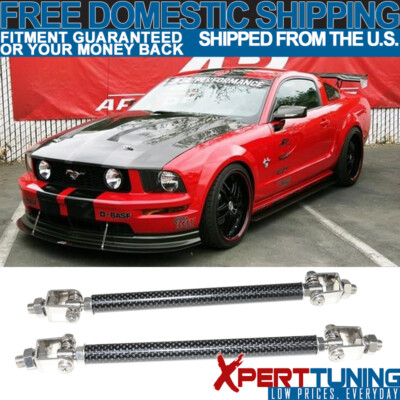 Heavy Duty High Strength Adjustable Front CF Splitter Rods Support Stabilizer