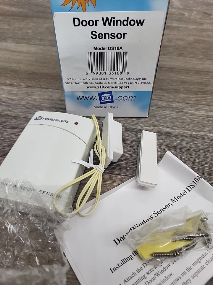X10 Wireless Security Door Window Sensor Model DS10A  New in box - Image 4 of 4