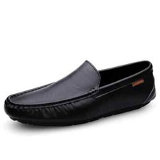 Men's Casual Shoes Breathable Soft Loafers Moccasins Slip on Driving Shoes