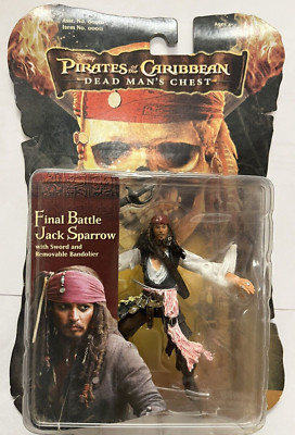 Pirates of The Caribbean ''Dead Man's Chest'' Final Battle Jack Sparrow Zizzle NIB