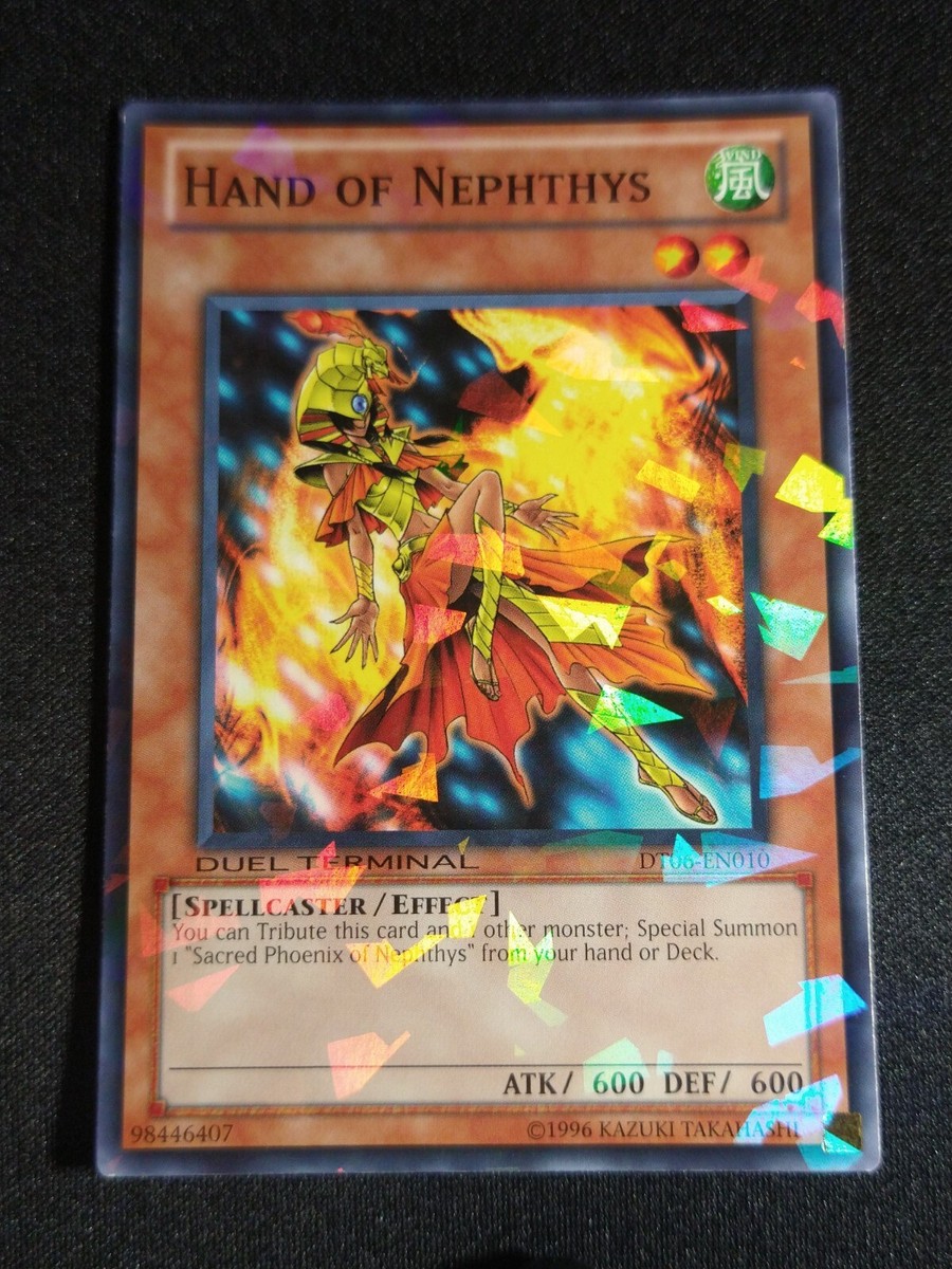 Yu-Gi-Oh! Hand of Nephthys DT06-EN010 Common Duel Terminal 6 LP | eBay Yu-Gi-Oh! Hand of Nephthys DT06-EN010 Common Duel Terminal 6 LP | eBay