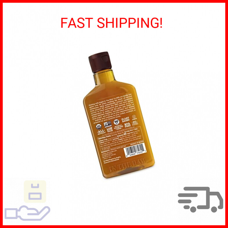Agave In The Raw Light Organic Agave Nectar Sweetener | Blue Raw Agave Syrup | N