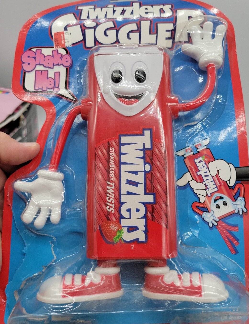 TWIZZLERS Giggler Hershey Novelty Licorice Dispenser Vtg for sale