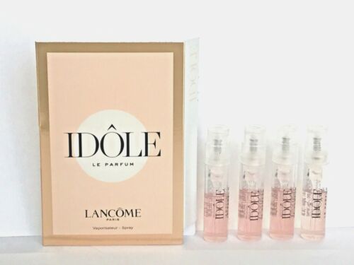 4 Lancome IDOLE Le Parfum sample spray vials .04 fl oz/1.2 ml NEW - Picture 1 of 3