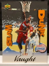  1997 Upper Deck Nestle Slam Dunk #27 Loy Vaught Los Angeles Clippers 