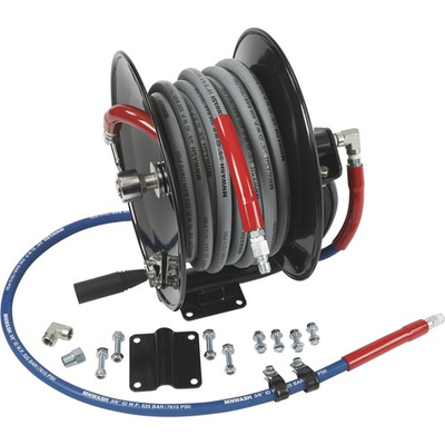 #ad NorthStar Pressure Washer Hose Reel with 50ft. Steel Braided Hose 3 8in. x $399.99