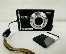 Vivitar ViviCam 8225 HD Compact Digital Camera with Rechargeable Battery Works