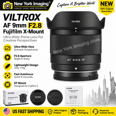 Viltrox 9mm F2.8 Air 0.13m Close Shot Large Aperture Low Light Fuji X Mount Lens