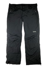Cabelas Mens XL Primaloft Insulated Black Ski Snowboard Snow Pants