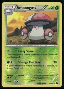 Amoonguss 13/114 Reverse Holo - Pokemon TCG Steam Siege 2016