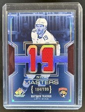 2025-26 SP Game Used Matthew Tkachuk NHL Masters Jersey #/199