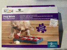 Outward Hound Dog Brick™ Flip Slide & Treat Nina Ottosson Dog Training Toy NIB