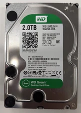 Western Digital WD Green 2TB Internal 3.5" (WD20EZRX) HDD
