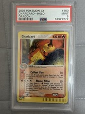 Nintendo Pokémon Charizard EX Dragon 2003 Holo 100/97 PSA 9 Inglese Arita