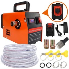 13GPM 21V Battery Powered Electric Fuel Transfer Pump for Diesel, Kerosene 300W