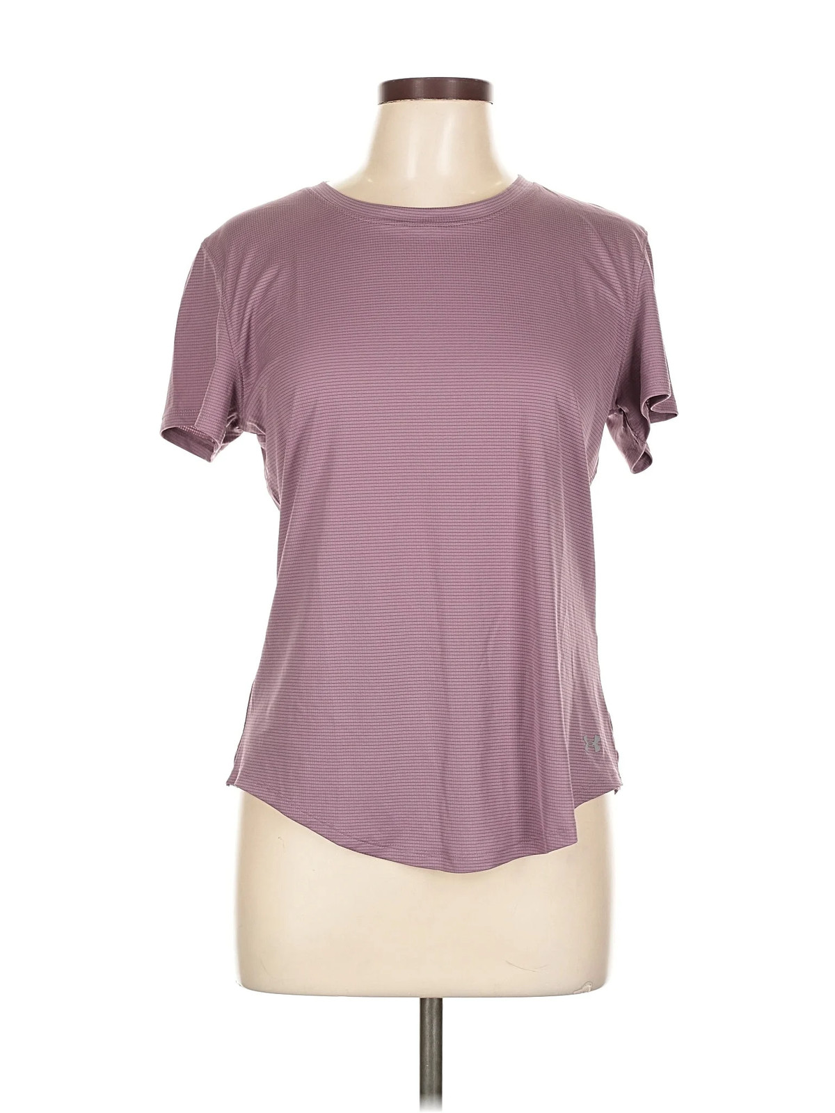 Under Armour Women Purple Active T-Shirt L