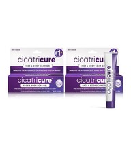 Cicatricure Advanced Scar Gel for Face  Body 2 Pack New - 1 Oz Each
