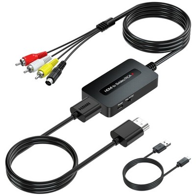 Composite AV CVBS Converter - HDMI to Svideo Adapter