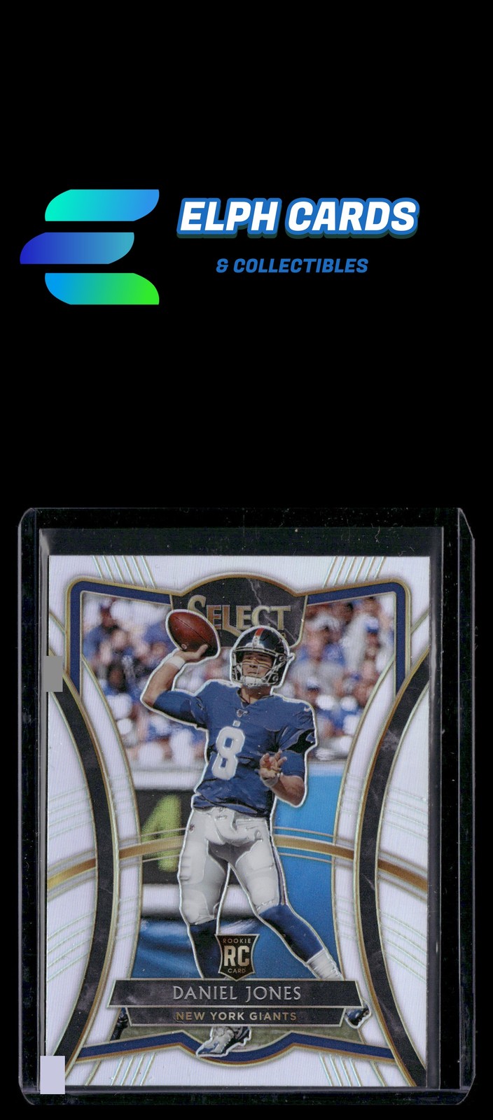 Select 2019 Panini Select #157 Daniel Jones Silver Prizm