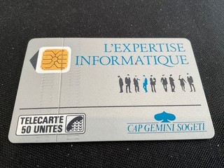 FRANCE. TÉLÉCARTE PRIVÉE TRÈS RARE. IMPRIMÉE SUR RACCORD. N°D11. GROSSE COTE.