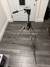 Vintage SLIK Camera Tripod Made in Japan Pan Tilt Head Aluminum